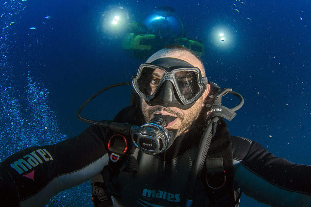 marco daturi scuba diver